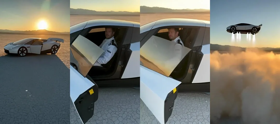 The four beats of the hook: the walk-up to the open door, the driver answering, the door closing and the car lifting off