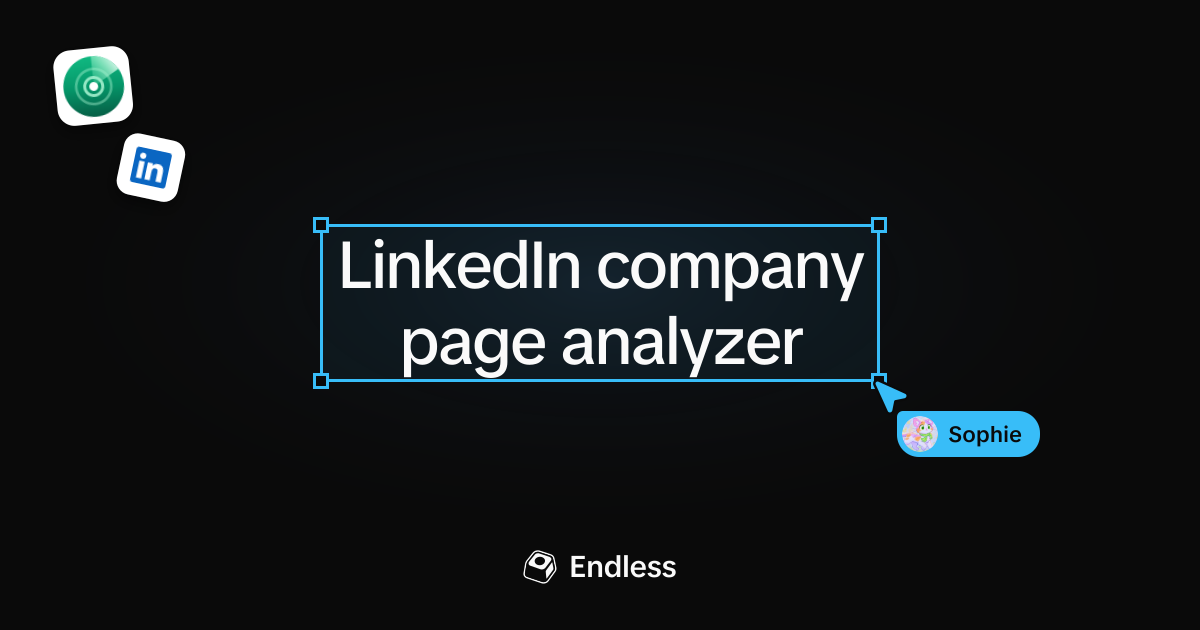 LinkedIn company page analyzer - Endless