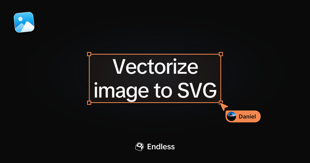 Vectorize image: convert a PNG or JPG to SVG - Endless